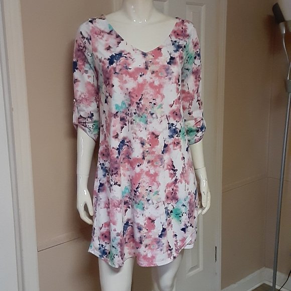 Pinkblush Dresses & Skirts - Pink Blush Pink & Cream Dress